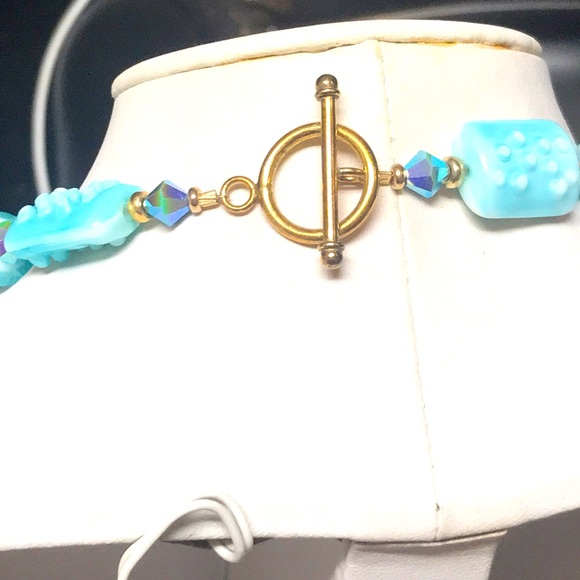 Turquoise Necklace & Earring Set ❤️